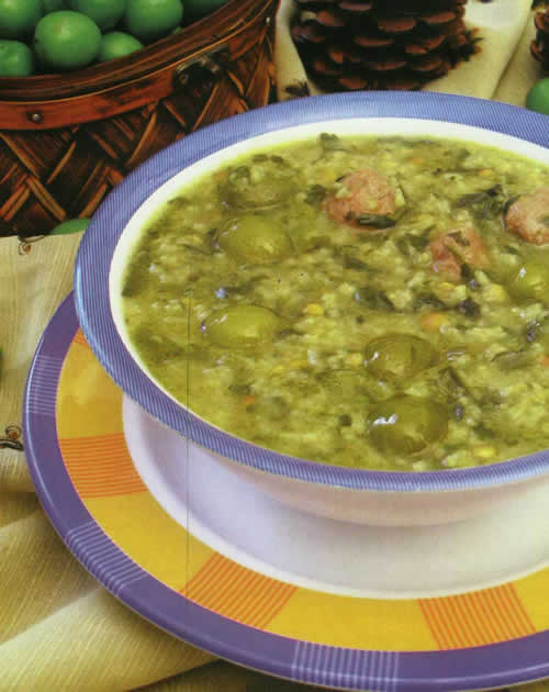 آموزش کامل پخت آش گوجه سبز + دستور پخت