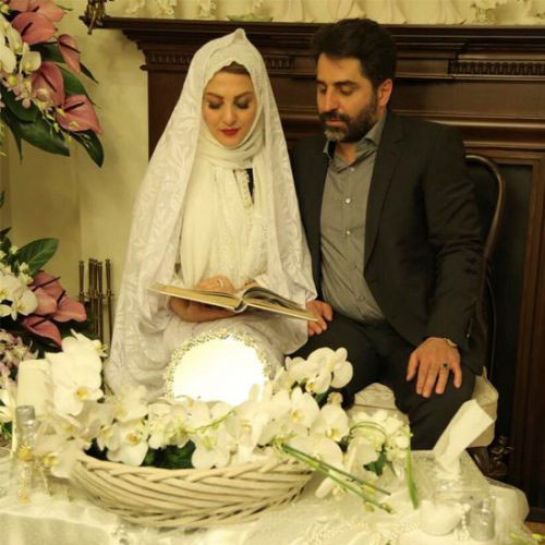 عکسهای عروسی ژیلا صادقی