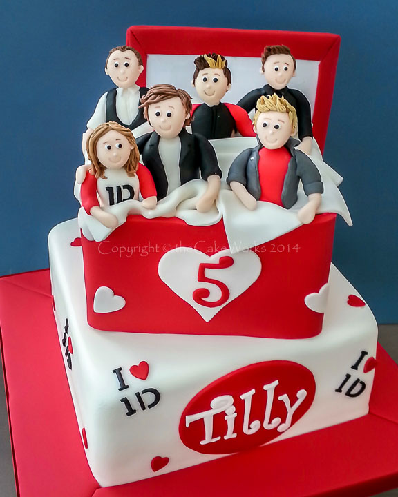 One Direction birthday cake