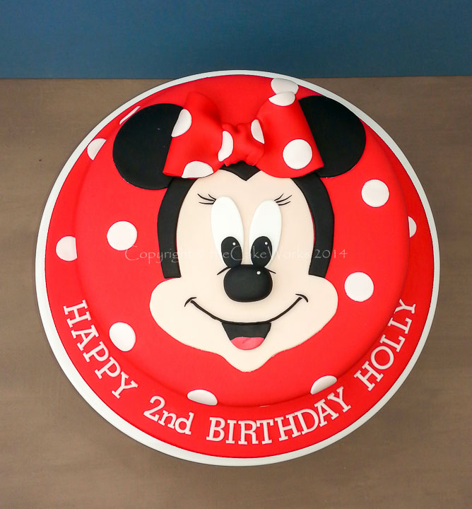 Minnie Mouse birthday cake