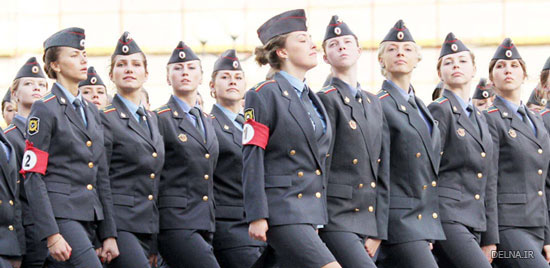 زیباترین زنان ارتش