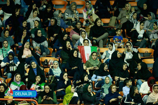 عکسهای تماشاگران زن والیبال لیگ جهانی ۲۰۱۷ استادیوم آزادی
