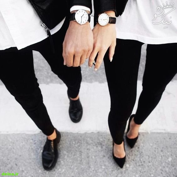 عکسهای عاشقانه دونفره دختر و پسر با لباس ست عکسهای عاشقانه دونفره دختر و پسر با لباس ست