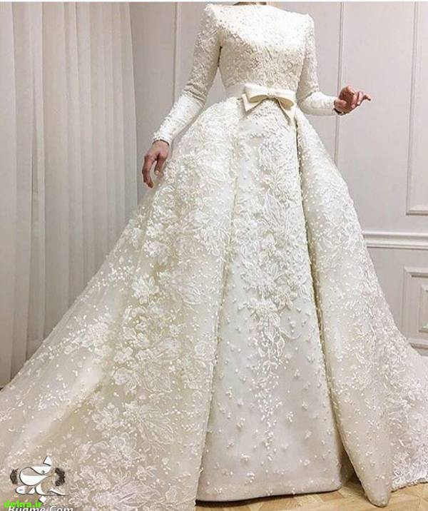 مدل لباس عروس محجبه