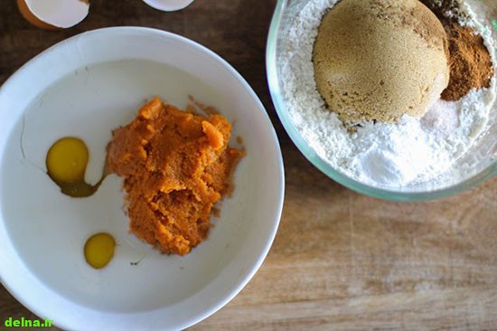 طرز تهیه مافین کدو حلوایی، کیک پاییزی طرز تهیه مافین کدو حلوایی، کیک پاییزی