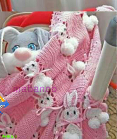 آموزش بافت خرگوش با قلاب