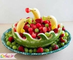 تزیین میوه شب یلدا